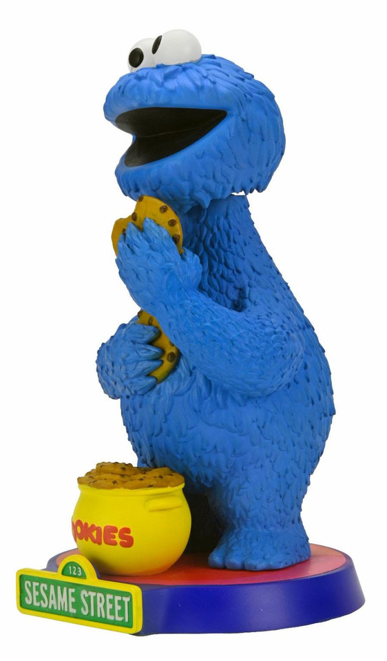 NECA Sesame Street Cookie Monster Head Knocker