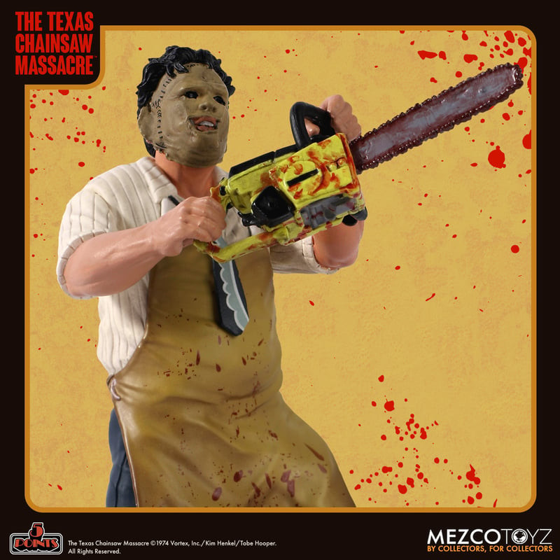 Mezco Toyz 5 Points The Texas Chainsaw Massacre (1974) Leatherface Action Figure