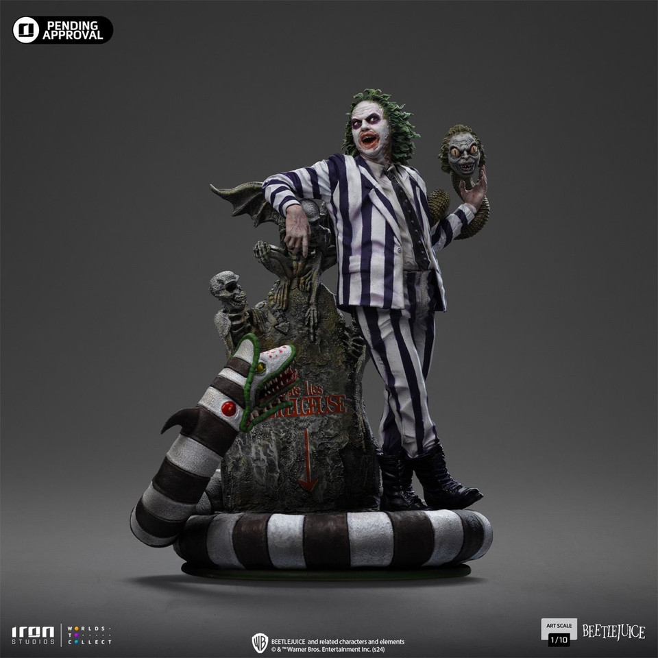 Iron Studios Beetlejuice 1:10 Art Scale Limited Edition Statue