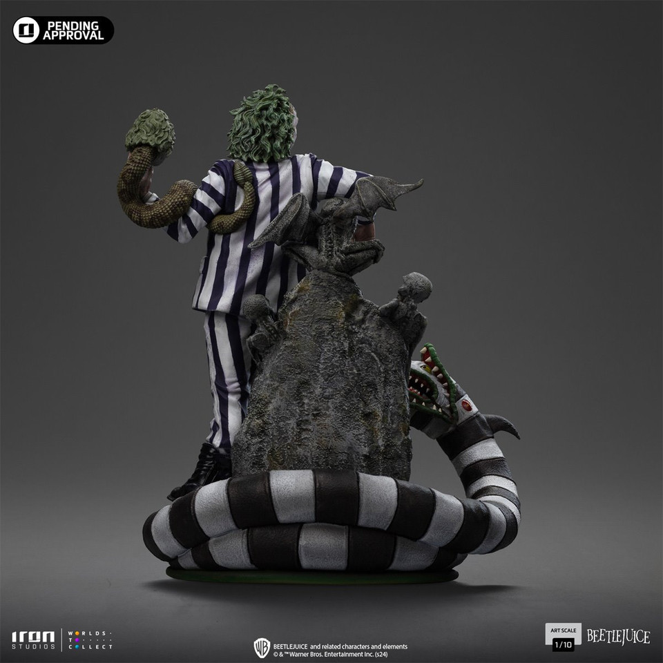 Iron Studios Beetlejuice 1:10 Art Scale Limited Edition Statue