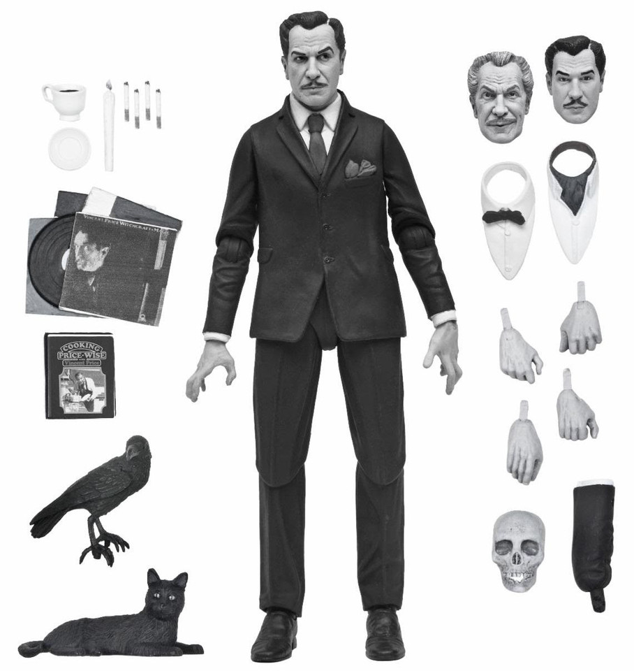 NECA Vincent Price Ultimate (Black & White) 7-Inch Scale Action Figure