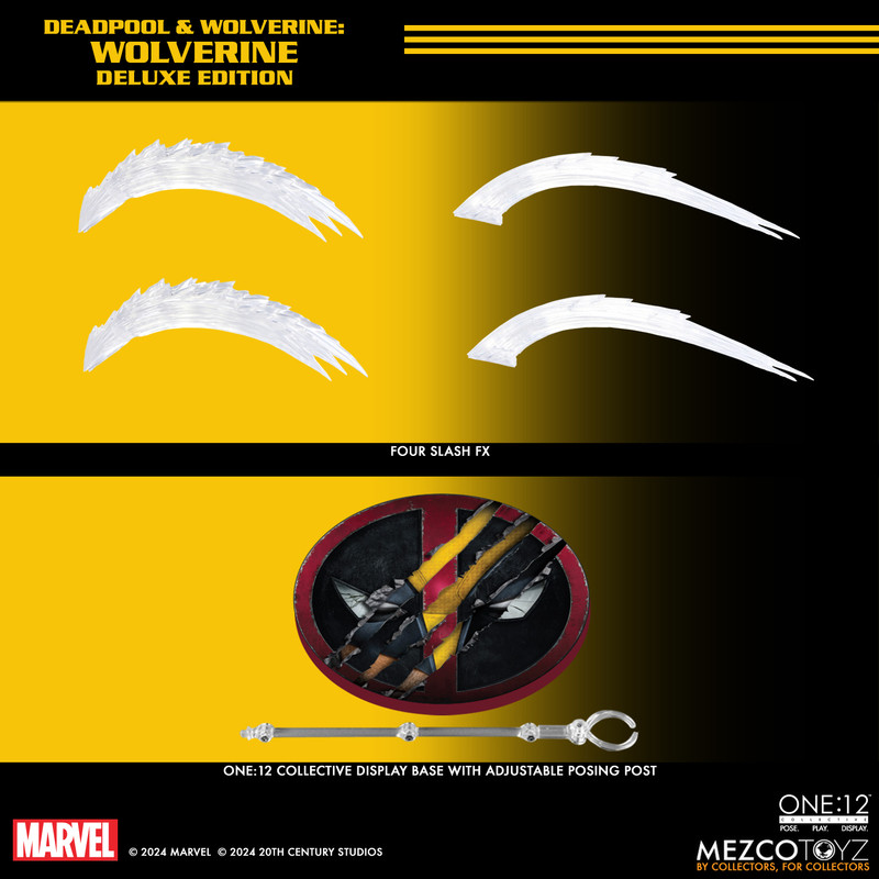 Mezco Toyz Deadpool & Wolverine Wolverine Deluxe Edition One:12 Collective Action Figure