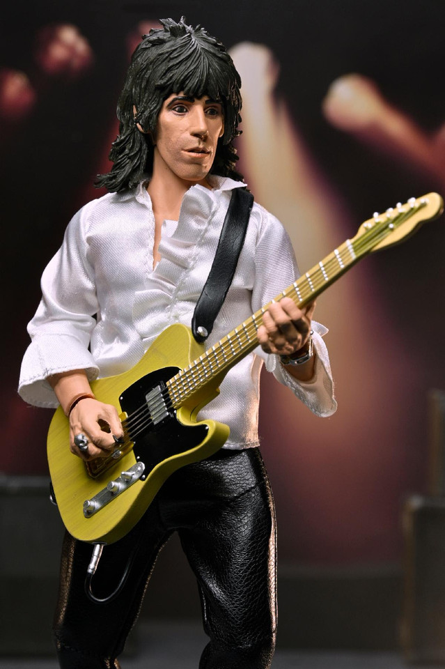NECA Keith Richards figure, Rolling Stones Keith Richards action