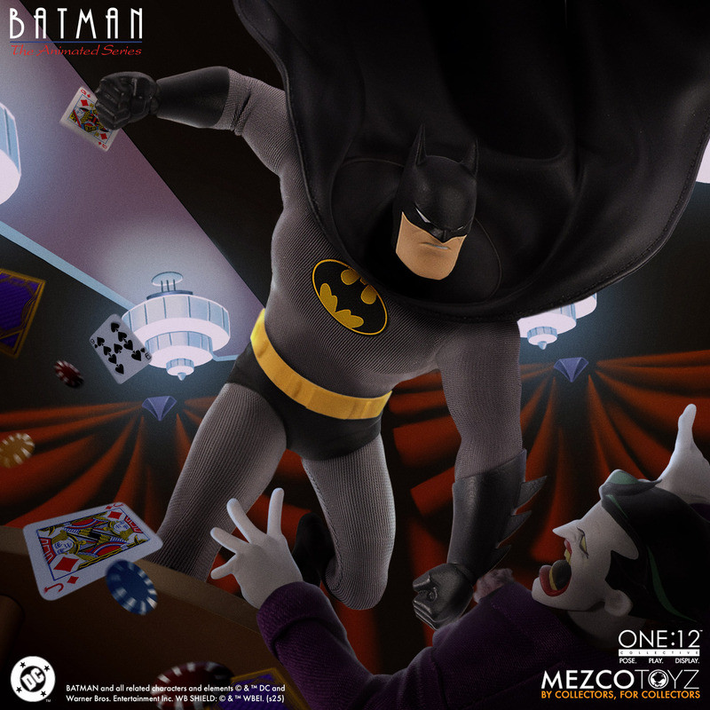 [PRE-ORDER] Mezco Toyz One:12 Collective Batman: The Animated Series Batman Action Figure