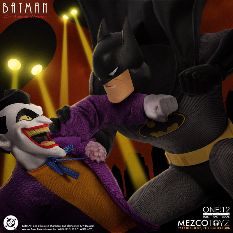 [PRE-ORDER] Mezco Toyz One:12 Collective Batman: The Animated Series Batman Action Figure