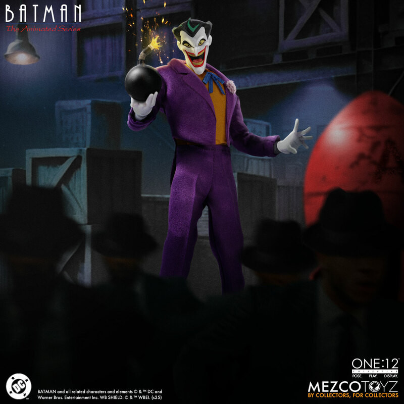 [PRE-ORDER] Mezco Batman The Animated Series Joker One:12 Collective Figure