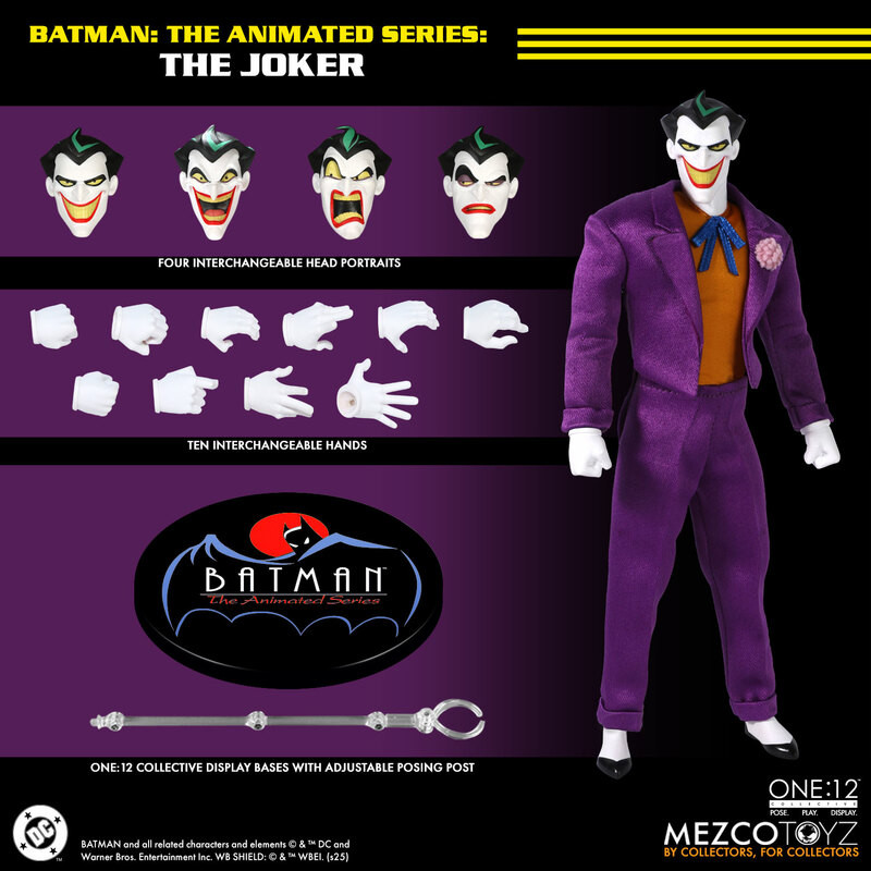 [PRE-ORDER] Mezco Batman The Animated Series Joker One:12 Collective Figure