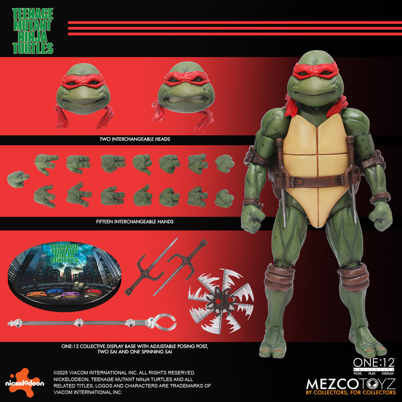Mezco Toyz One:12 Collective Teenage Mutant Ninja Turtles (1990