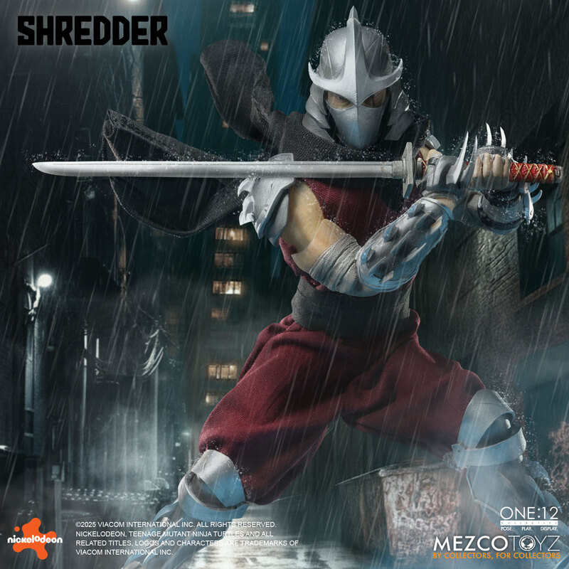 [PRE-ORDER] Mezco Toyz One12 Collective Teenage Mutant Ninja Turtles Shredder Action Figure