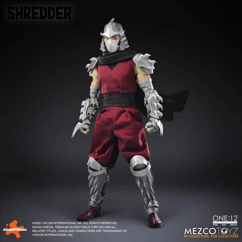 [PRE-ORDER] Mezco Toyz One12 Collective Teenage Mutant Ninja Turtles Shredder Action Figure