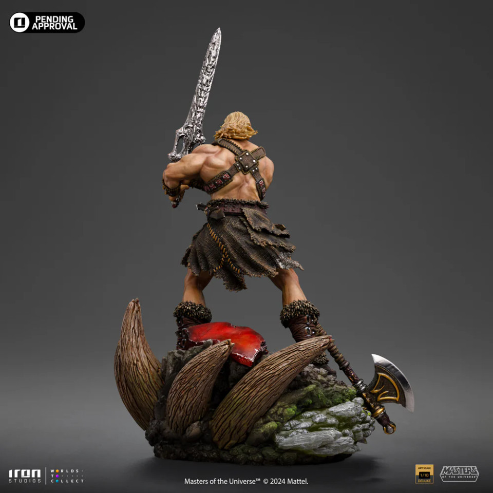 Iron Studios Masters Of The Universe He-Man Unleashed Art Scale 1/10 Statue
