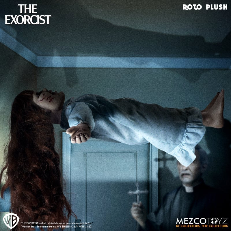 Mezco Toyz The Exorcist Regan MacNeil Mezco Designer Series 18-Inch Roto Plush Doll