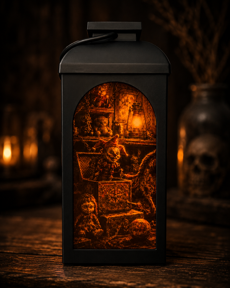 Not Just Toyz Stitchface Solar Haunted Garden Lantern