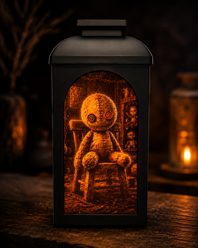 Not Just Toyz Stitchface Solar Haunted Garden Lantern