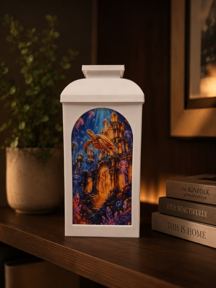 Not Just Toyz Mermaid Solar Art Lantern
