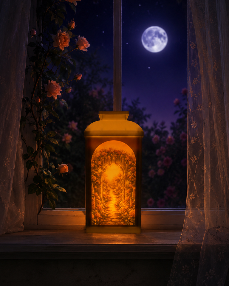 Not Just Toyz Secret Fairy Garden Solar Art Lantern