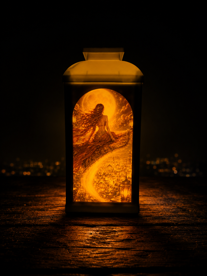 Not Just Toyz Arabian Nights Solar Art Lantern