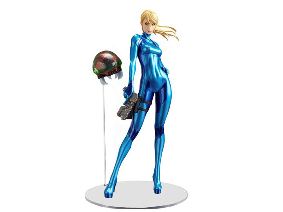 Metroid Other M Samus Aran Zero Suit Action Figure