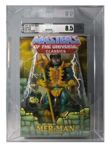 Masters Of The Universe Classics Mer-Man Figure AFA Graded 8.5