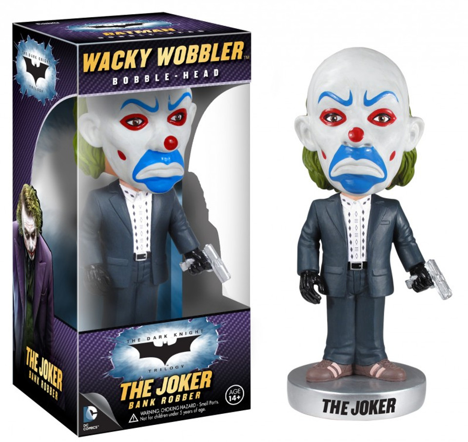 Batman Dark Knight The Joker Bank Robber Bobble Head