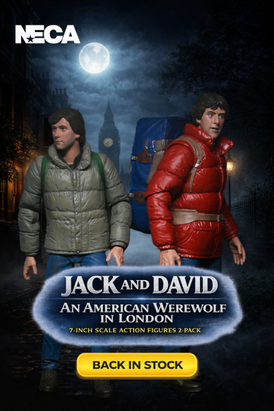 NECA An American Werewolf in London Jack and David 2 pack 7 inch action figures back in stock