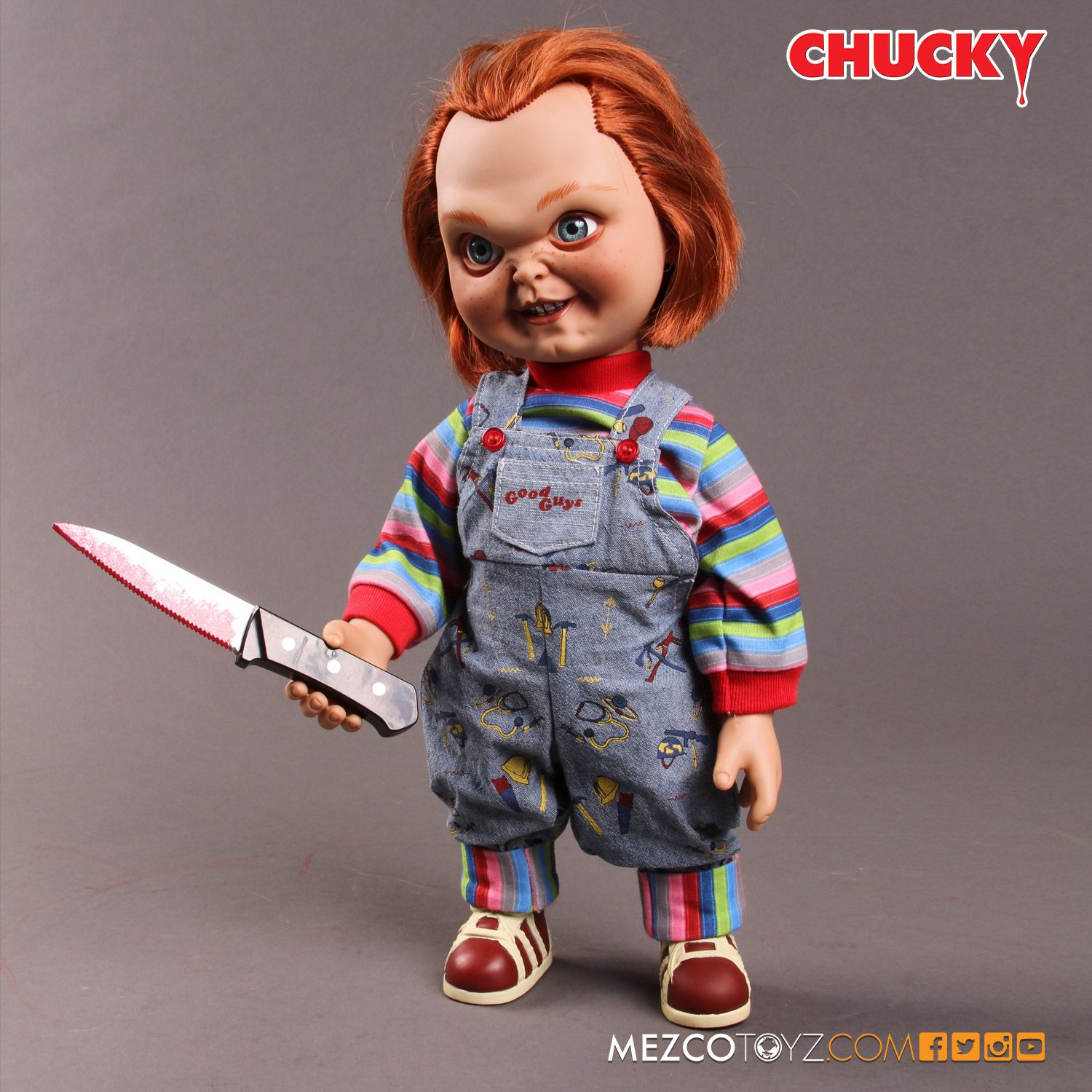 チャッキー人形 Talking Doll Child's Play Sneering Chucky 15-Inch Talking Doll - Buy at Not