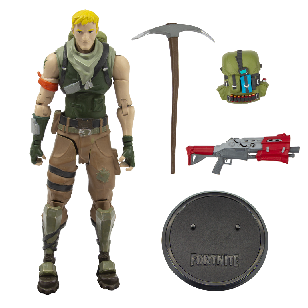 McFarlane FORTNITE Serie 7 Beastmode (Rhino) Action Figure 18 Cm Con Accessori E Base Espositiva - 3