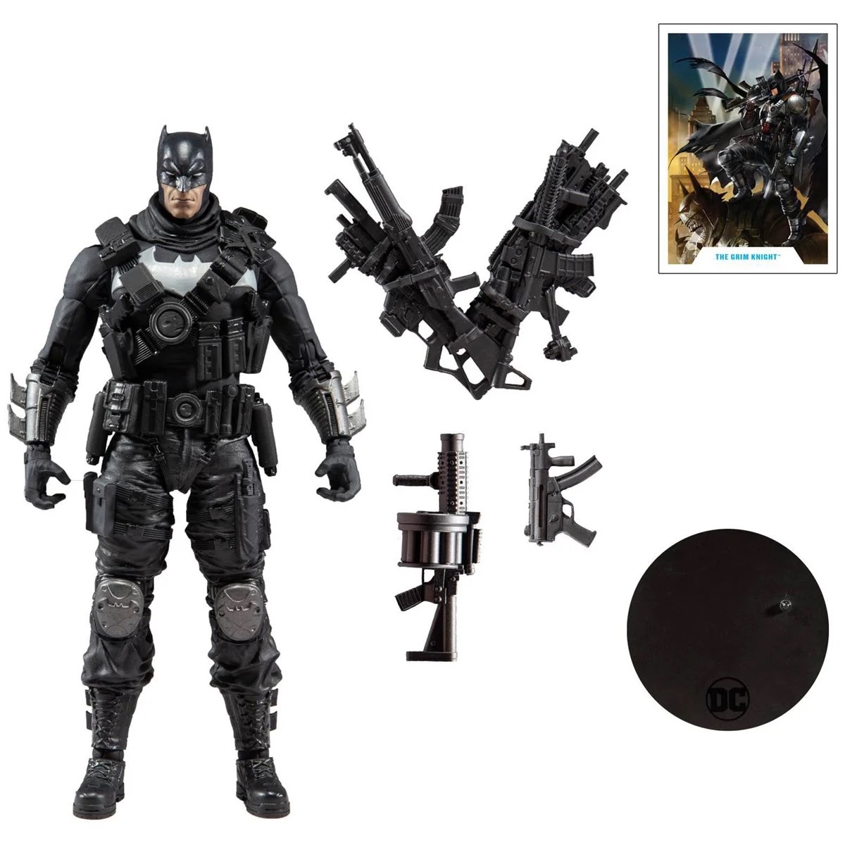 DC Multiverse Dark Nights Metal The Grim Knight 7-Inch Action