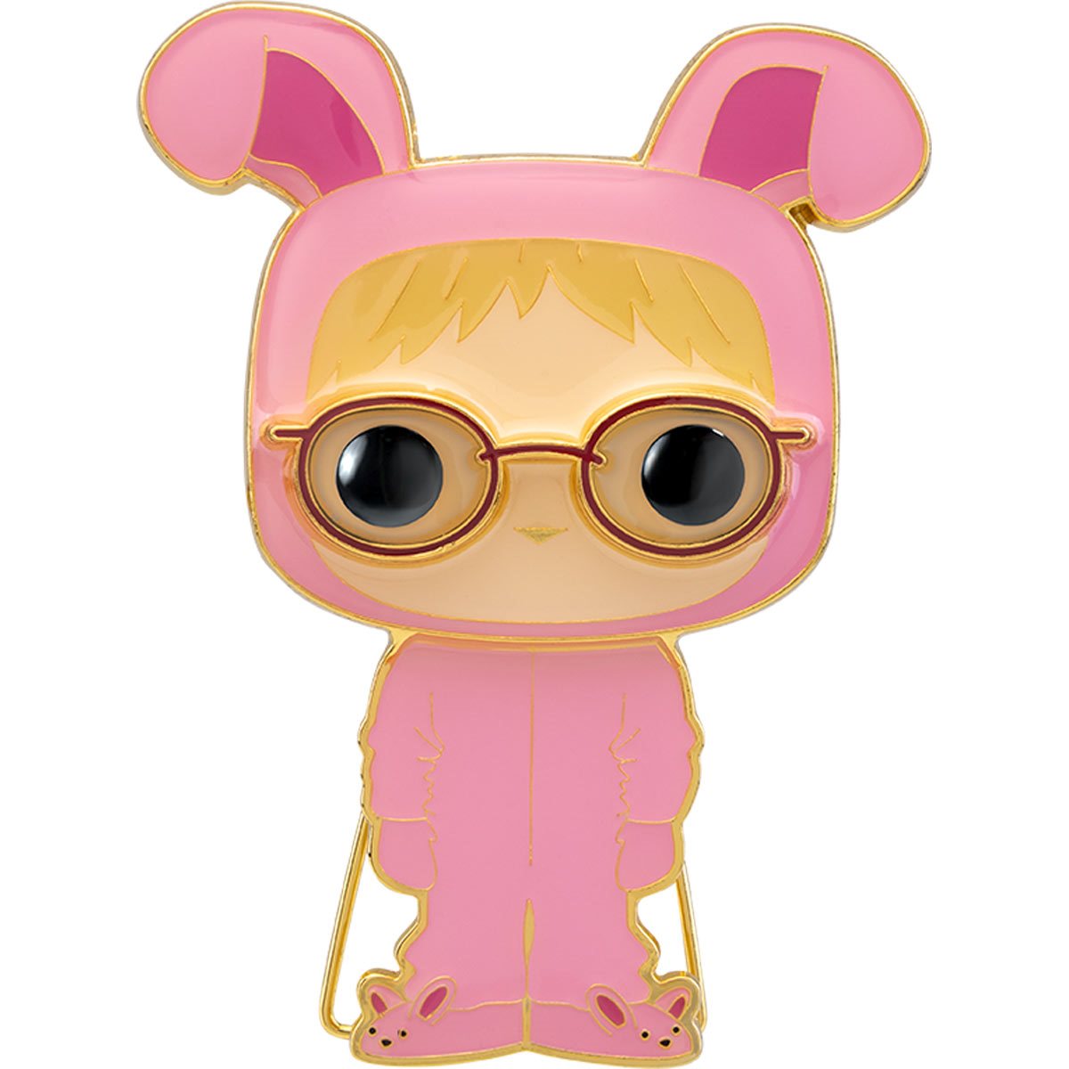 Funko A Christmas Story Ralphie Bunny Suit Large Enamel Pop! Pin - Buy at  Not Just Toyz, image size:1200x1200