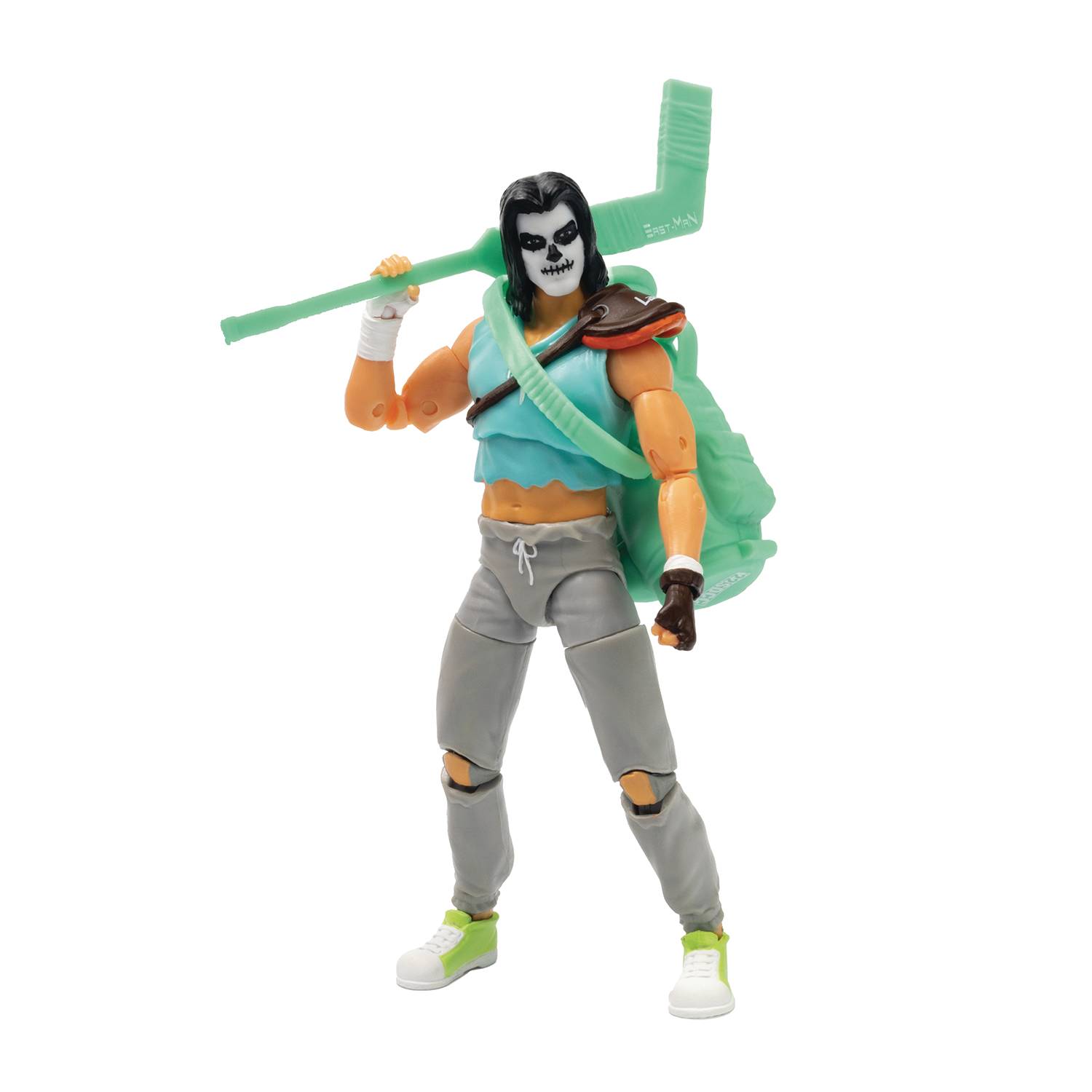 Teenage Mutant Ninja Turtles Casey Jones Skull Face Glow-in