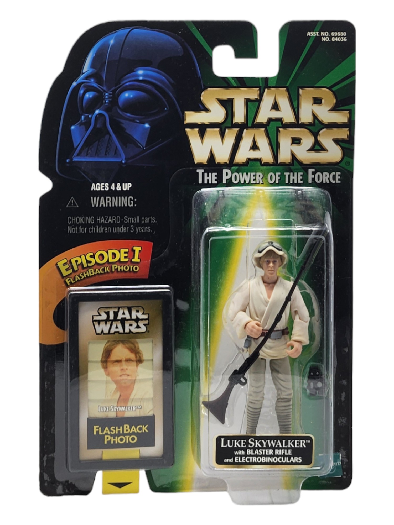 Hasbro Star Wars POTF Luke Skywalker Action Figure - Collectible Toy