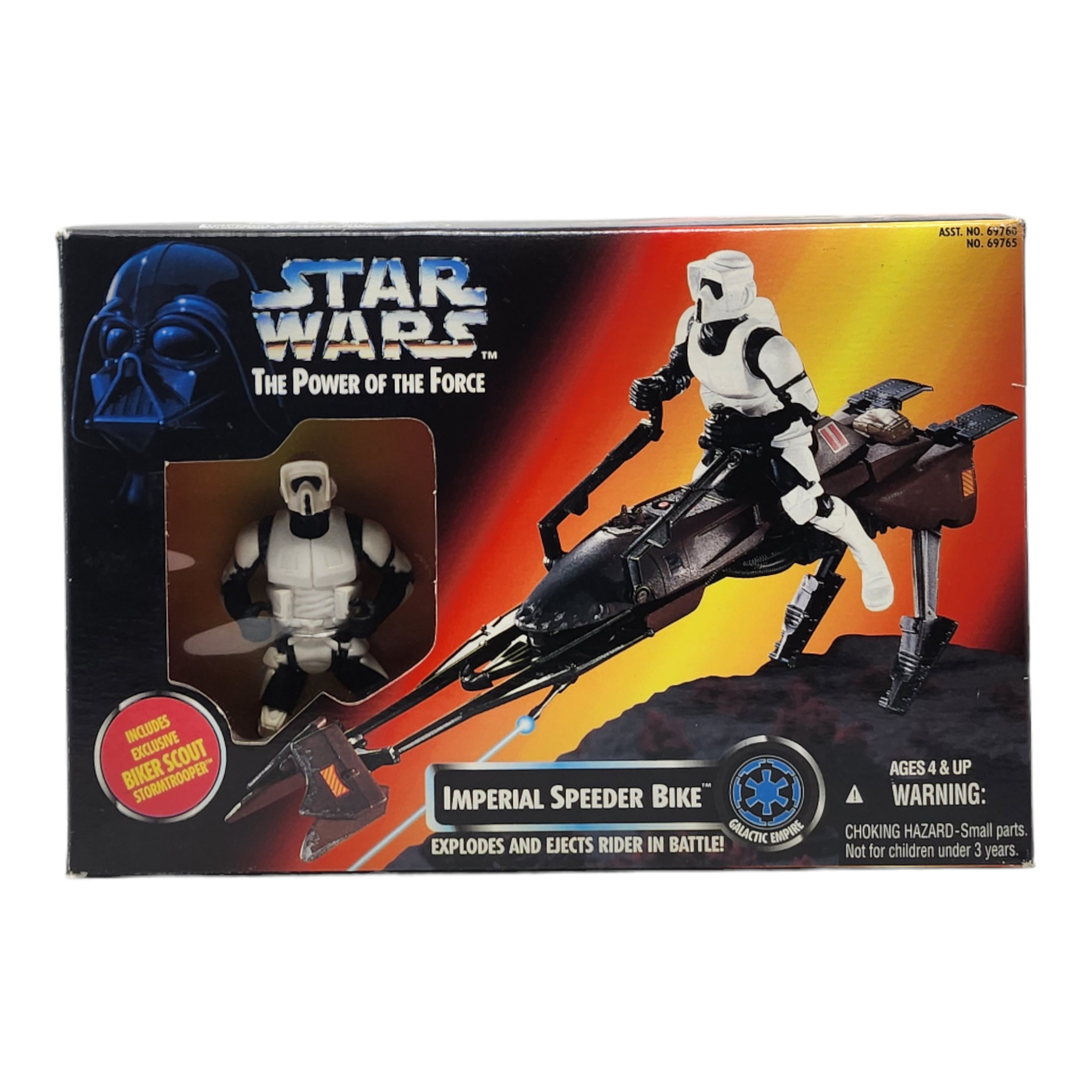 特撮 STAR WARS Imperial AT-ST & Speeder Bike Amazon.com: Star Wars Power of the Jedi IMPERIAL AT-ST SCOUT