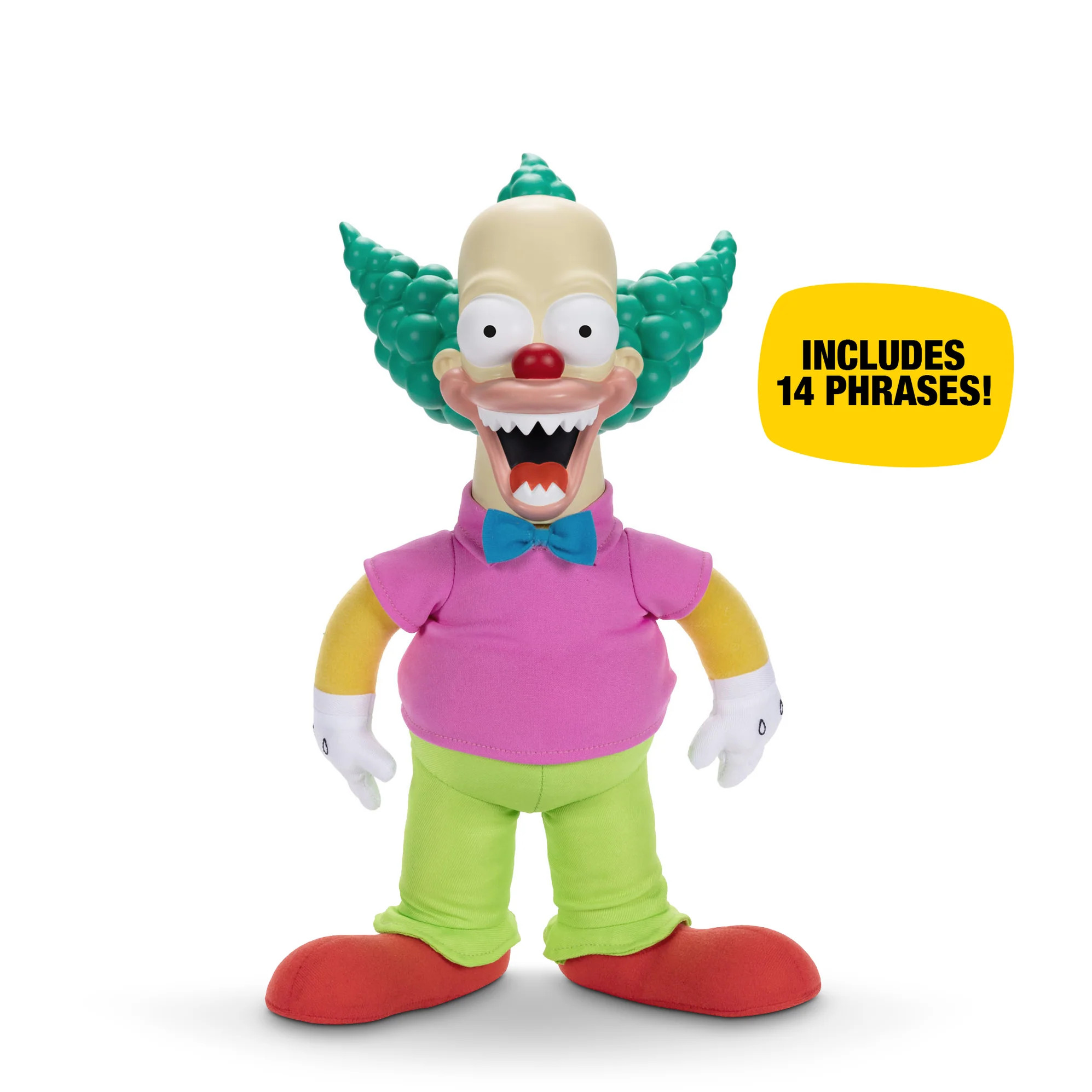 The Simpsons Talking Krusty Doll – Plush Collectible with Sound