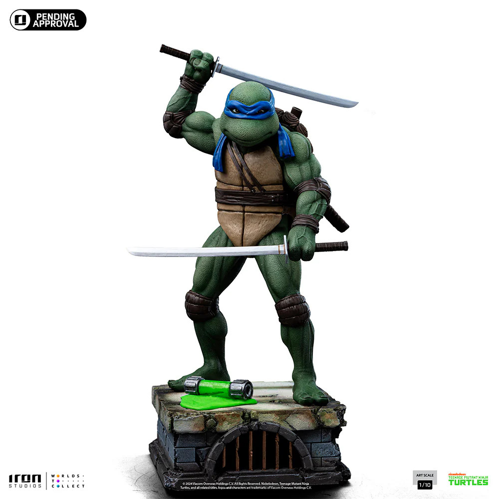 Iron Studios Teenage Mutant Ninja Turtles (1990) Leonardo 1:10 Art