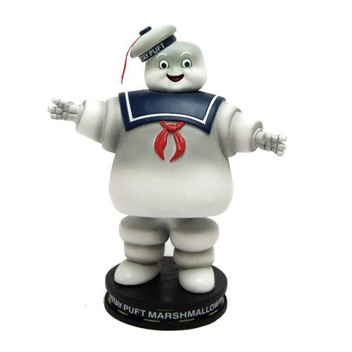 Ghostbusters Stay Puft Marshmallow Man Deluxe Bobble Head Not
