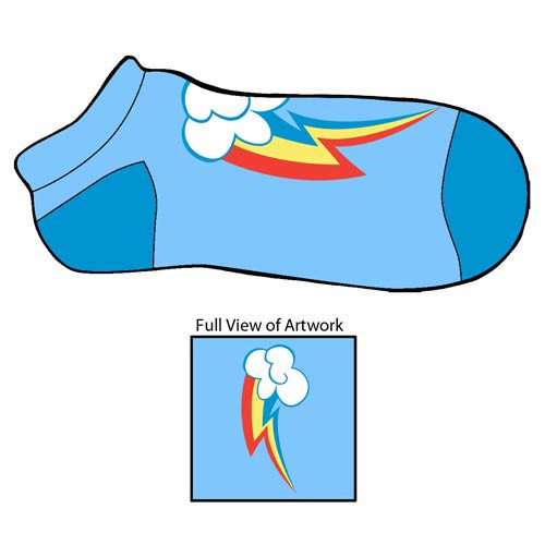 rainbow dash slippers