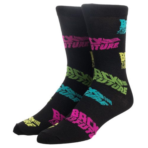 Back to the Future Crew Socks - Buy at Not Just Toyz