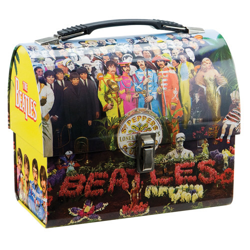 The Beatles Sgt. Pepper Dome Tin Tote - Buy at Not Just Toyz