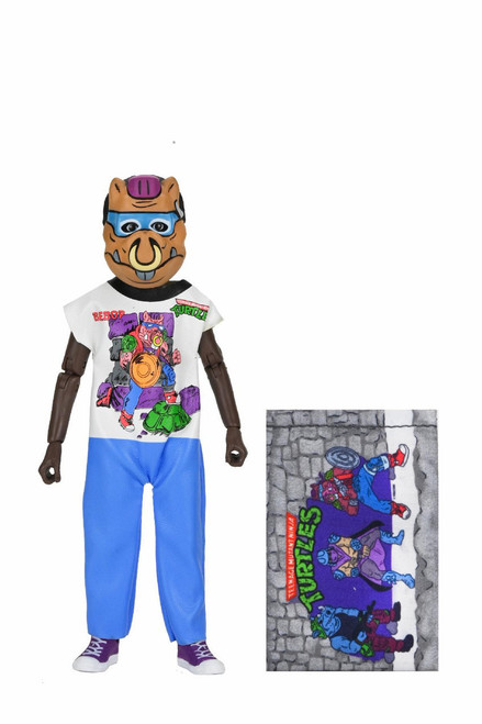 NECA Ben Cooper Costume Kids TMNT Bebop Clothed Action Figure