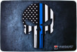 Tekmat Armorers Bench Mat - 11"x17" Punisher Blue Line