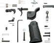 Battle Arms Enhanced Complete - Lower Parts Kit Steel Black