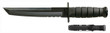 Ka-bar Tanto Knife - 8" W/plastic Sheath Black