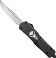 Cobratec Large Fs3 Otf Black - Punisher 3.5" D2 Steel Drp Pnt