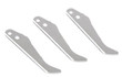 Nap Replacement Blade Spitfire - 100/125gr 1.5" Cut 9pk