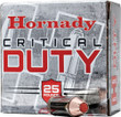 Hornady Critical Duty 9mm - Luger +p 124gr 25rd 10bx/cs