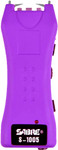 Sabre Stun Gun Flashlight Mini - W/holster 1.600uc Purple