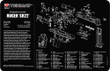 Tekmat Armorers Bench Mat - 11"x17" Ruger Sr-22 Pistol