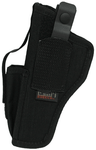 Michaels 7000 Hip Holster #5 - Ambidextrous Black Nylon