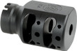 Mi Alpha Tank Brake 1/2x28 9mm - Black Matte Nitride