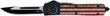 Templar Knife Slim Otf Betsy - Ross Flag 3.1" Black Drop Pnt